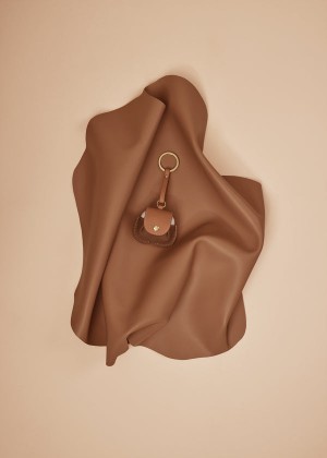 Polène Airpods Case Edition Duo Camel | SN-PLN365051