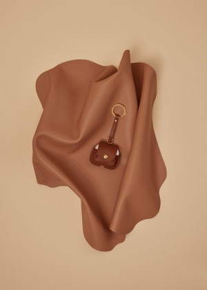 Polène Airpods Case Edition Duo Cognac | SN-PLN365046