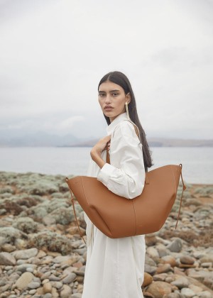 Polène Cyme Edition Textured Camel | SN-PLN364932