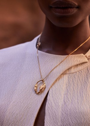 Polène Eroz Pendant Zlaté | SN-PLN364981