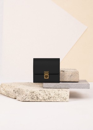 Polène Numéro Sept Wallet Černé | SN-PLN364851