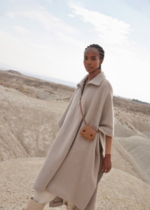 Polène Numéro Un Micro Edition Textured Camel | SN-PLN365030