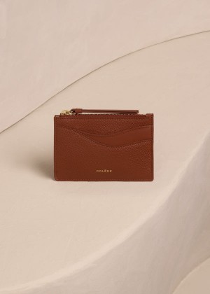 Polène Sierra Mini Pouch Edition Duo Cognac | SN-PLN365009