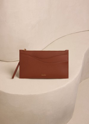 Polène Sierra Pouch Edition Duo Cognac | SN-PLN365017