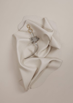 Polène Ziggy Keyring Edition Duo Chalk | SN-PLN365043