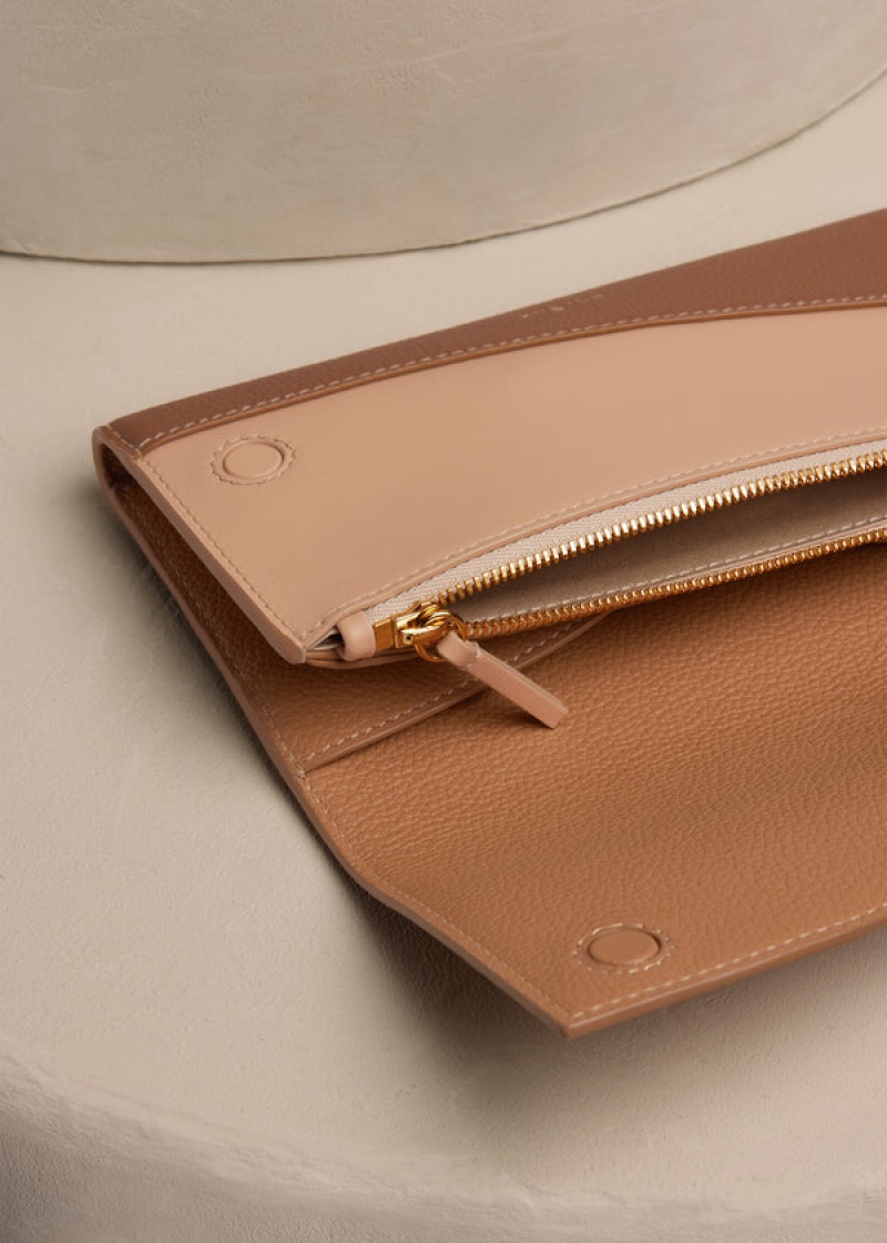 Polène Sierra Wallet Edition Trio Camel | SN-PLN365001