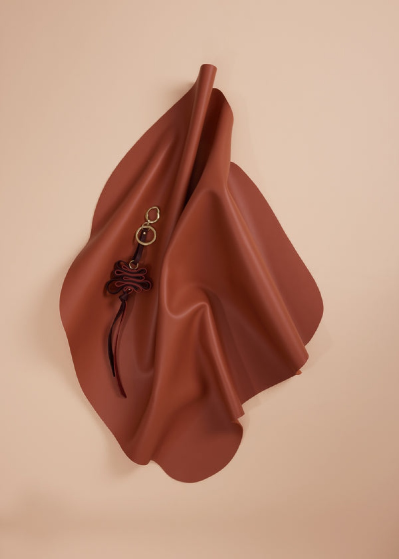 Polène Ziggy Keyring Vínové | SN-PLN365047